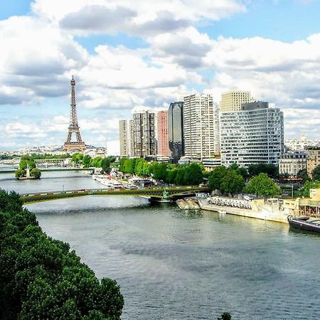 Luxe Eiffel Tower And Seine River Apartamento Paris Exterior foto